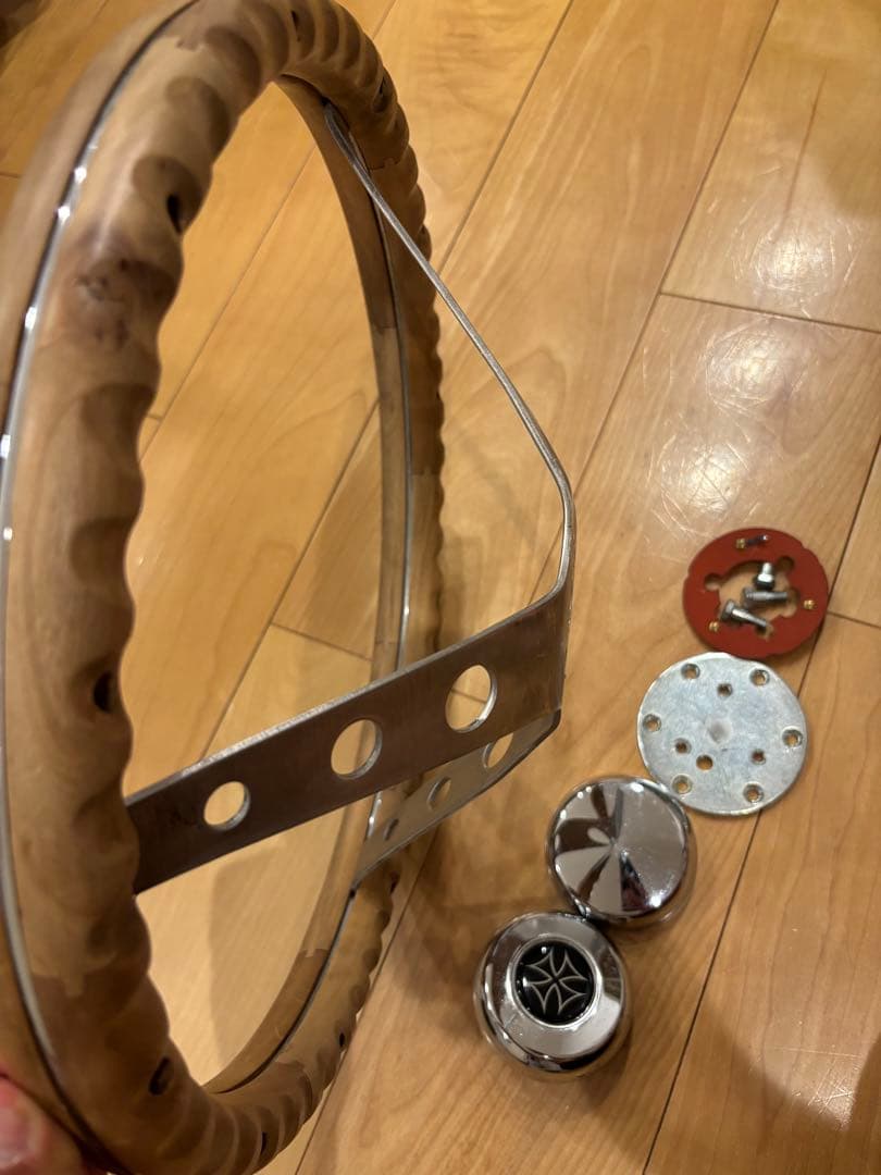 グラント　ウッドステアリング　ムーンアイズ　旧車　ハンドル