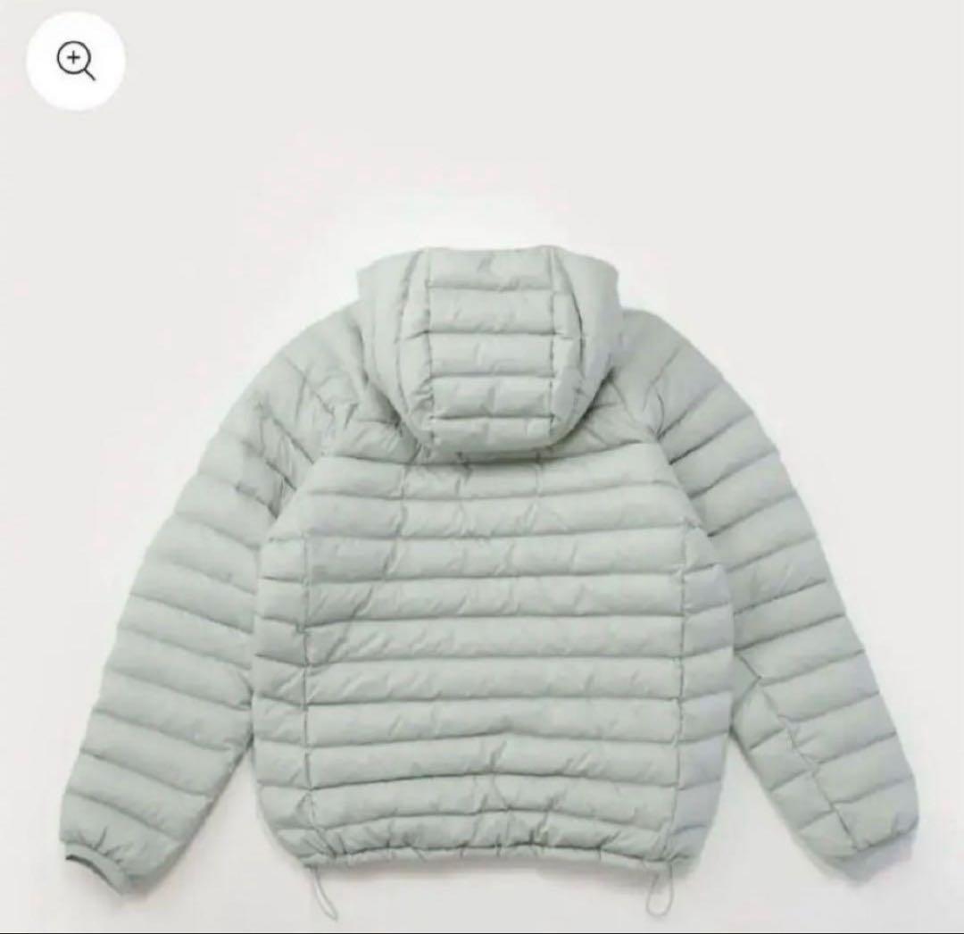 FEELS 上杉柊平　SHELL DOWN JACKET ライトグリーン