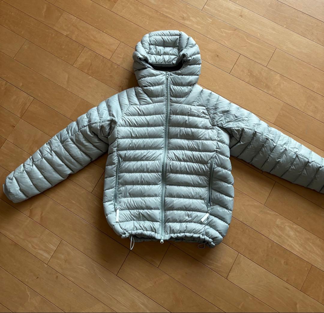 FEELS 上杉柊平　SHELL DOWN JACKET ライトグリーン