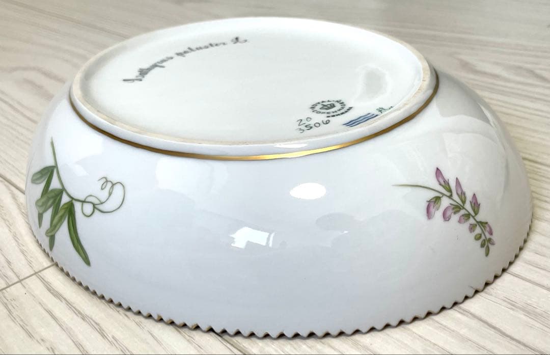 【美品】ロイヤルコペンハーゲン　フローラダニカ　オーバル　プレート　皿