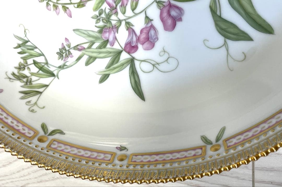 【美品】ロイヤルコペンハーゲン　フローラダニカ　オーバル　プレート　皿