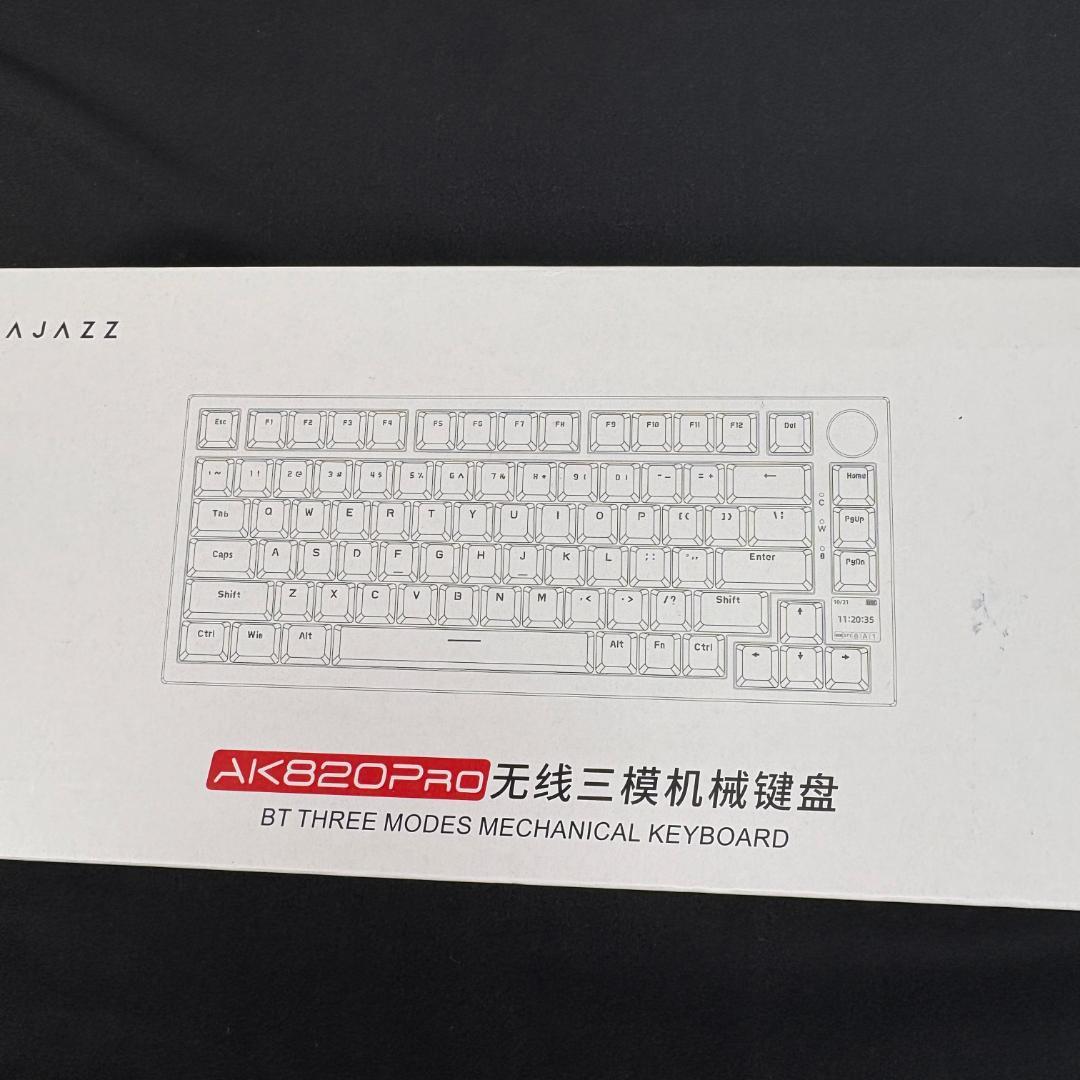 【美品】EPOMAKER AJAZZ AK820PRO 無線/有線 3モード対応