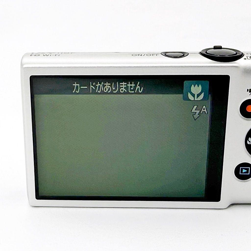 【美品】キヤノン CANON IXY 110F シルバー コンデジ カメラ 中古