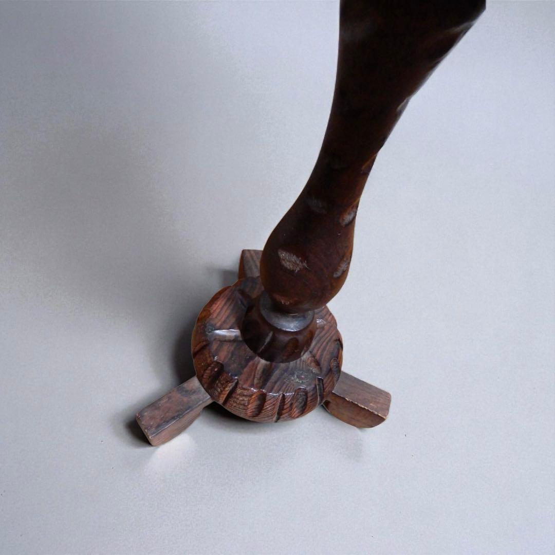 【希少・良品】スペイン製 カントリー家具 テーブル＆チェア2脚　アンティーク