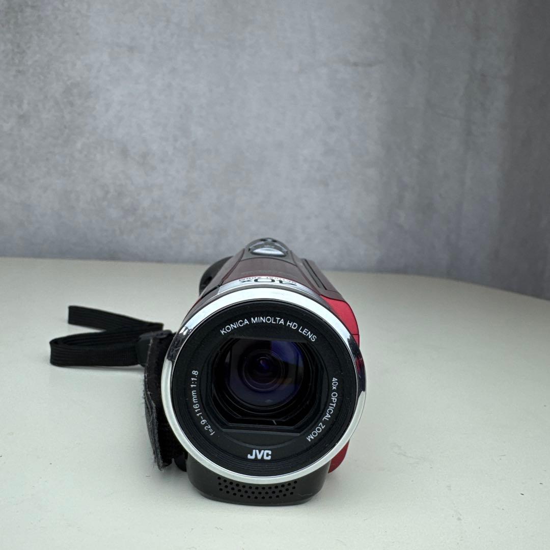 JVC Everio ビデオカメラGZ-E600-R レッド