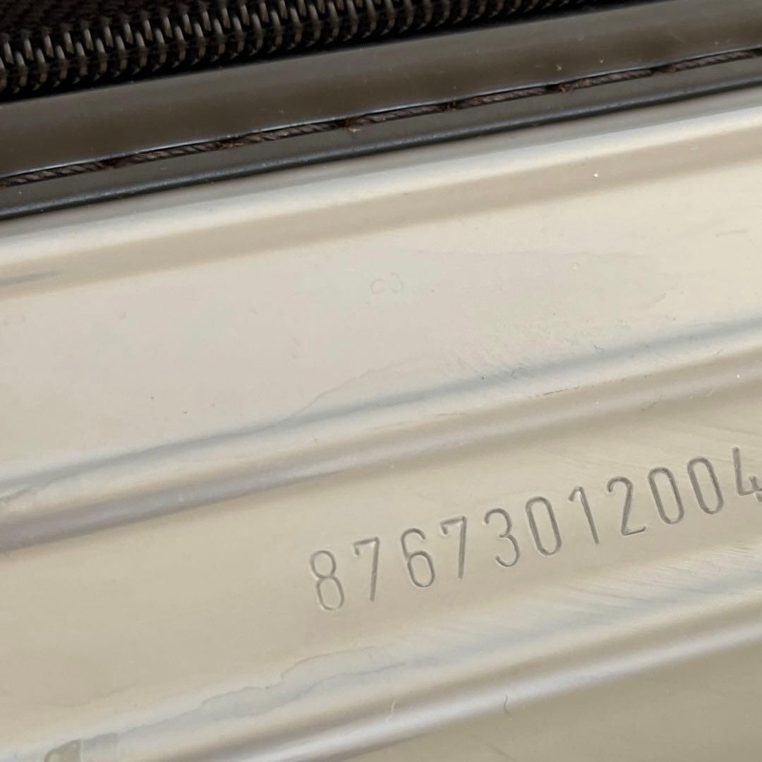 RIMOWA SALSA リモワ サルサ87L 4輪TSAロック付 銀