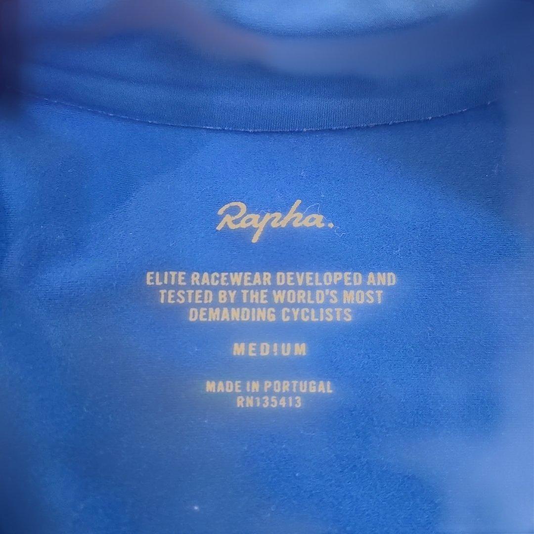 Rapha proteam ロングスリーブサーマルジャージ Medium 青