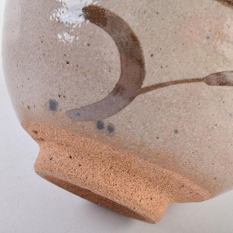 茶道具　武村利左衛門造　絵唐津　数茶碗　九客　共箱　M　R9203B