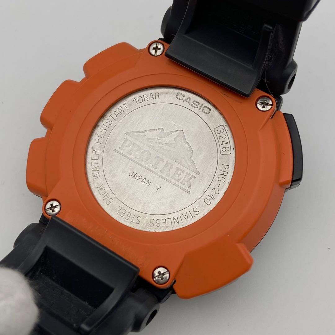 【稼働品】カシオ　プロトレック PRG-240 デジタル 腕時計