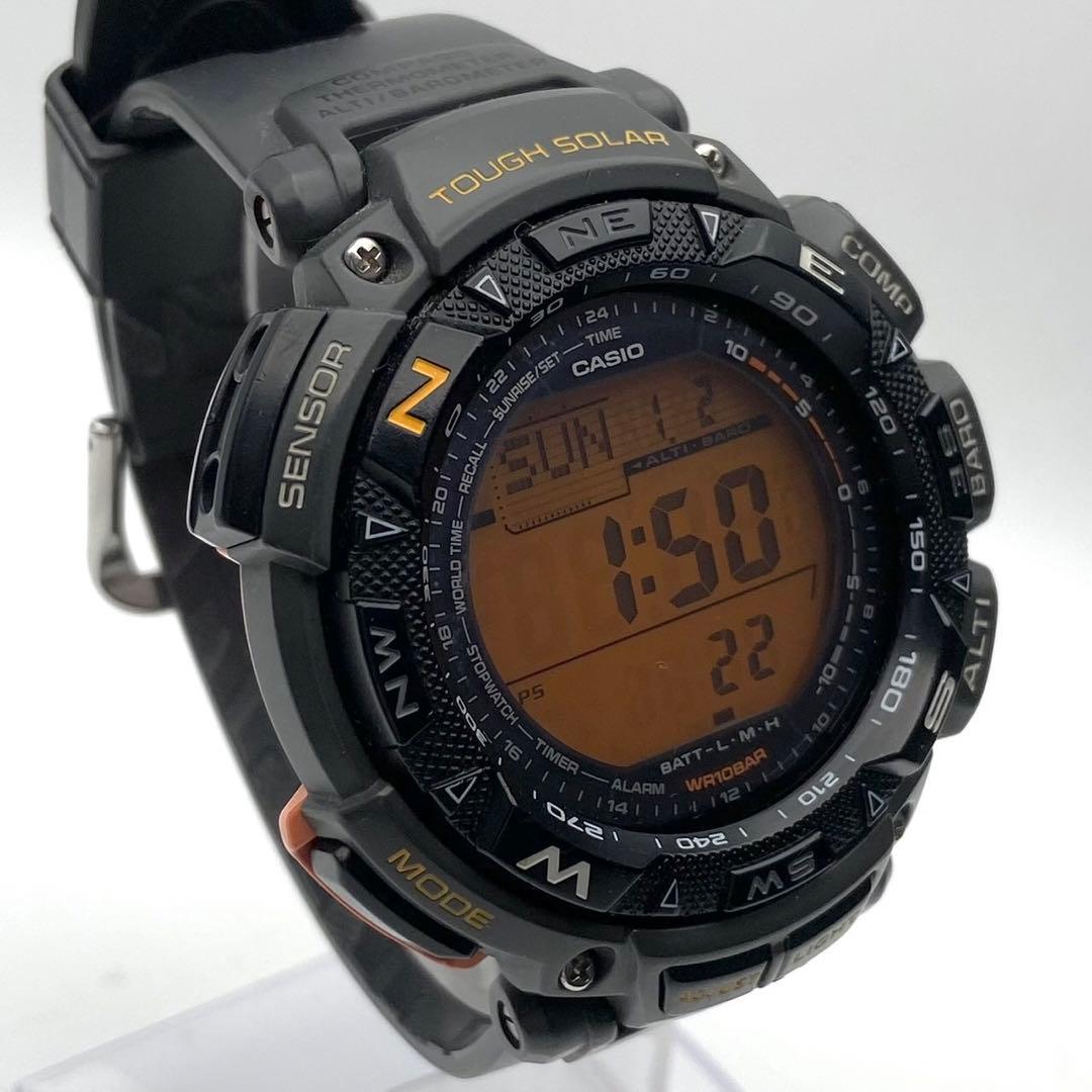 【稼働品】カシオ　プロトレック PRG-240 デジタル 腕時計