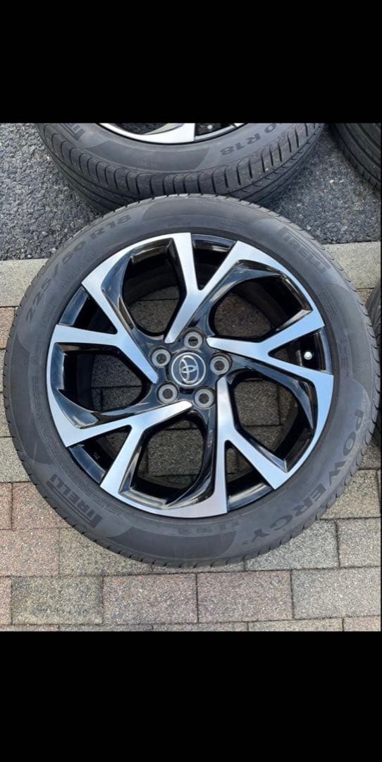 CHR 純正　夏タイヤ＆ホイール４本セット　 18インチ 225/50R18