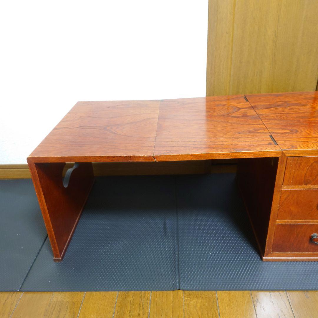 折り畳み座机・文机☆昭和レトロ家具　折りたたみ　ヴィンテージ家具　アンティーク