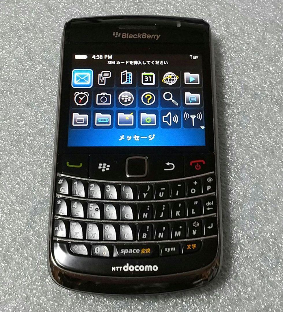 docomo　Blackberry Bold 9700 QWERTY 携帯電話