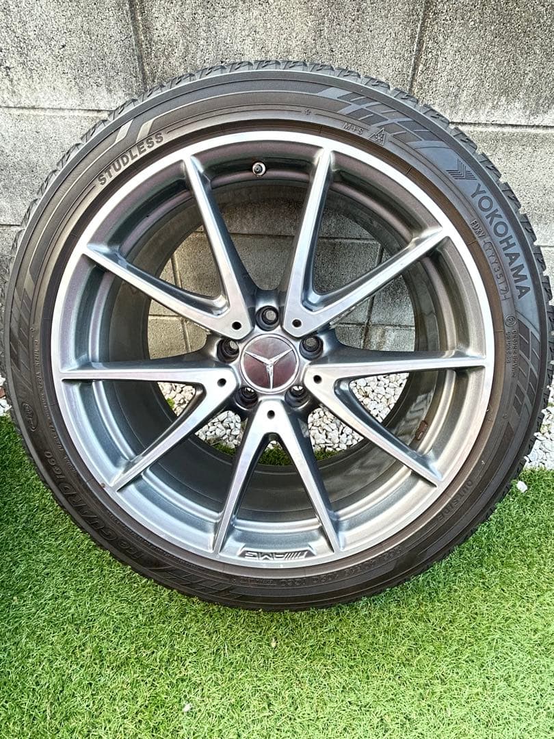 メルセデスベンツAMG E63 純正19インチ ホイール　ヨコハマ　IG60