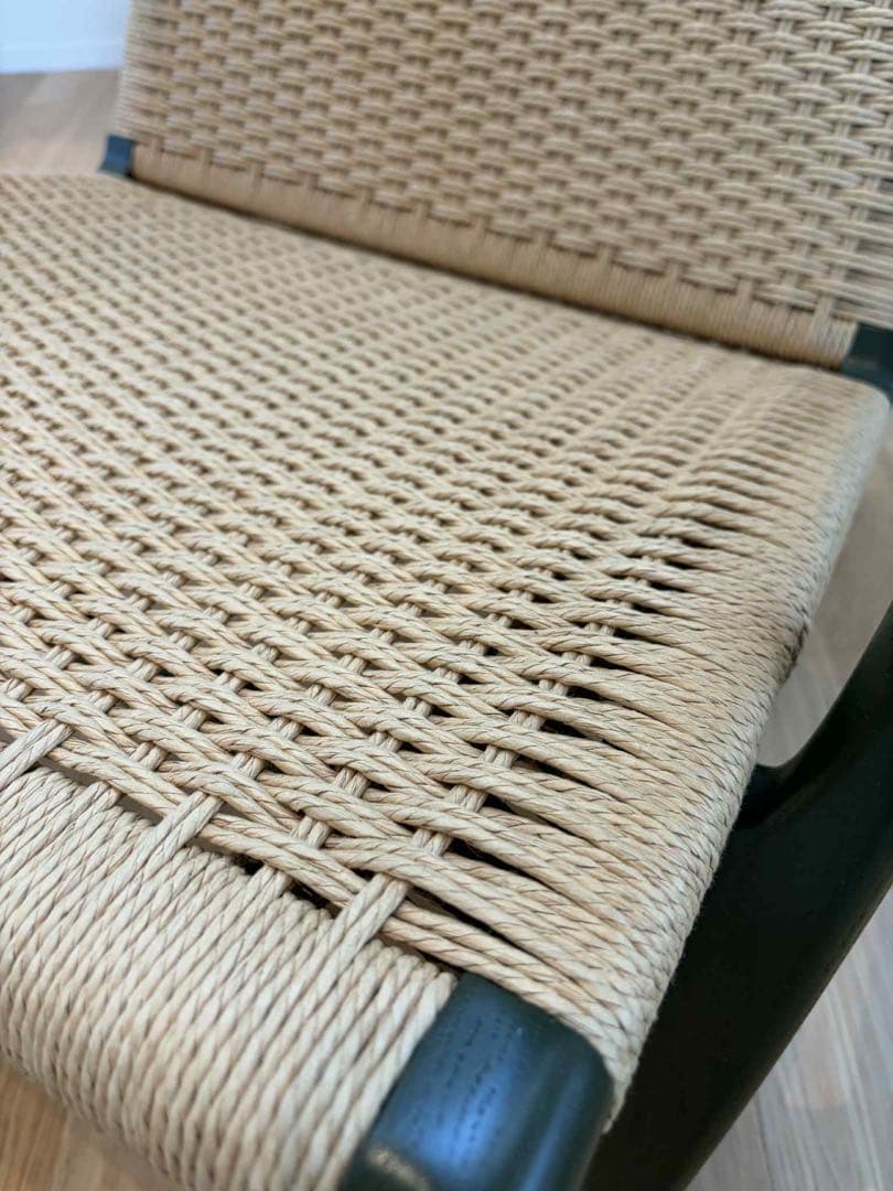 CH25 ラウンジチェア オーク ソープ仕上げ ナチュラルペーパーコード