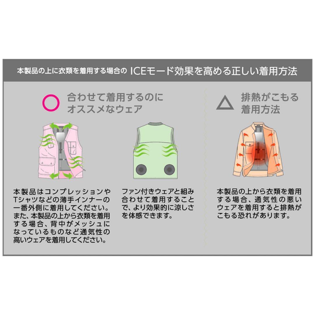 ワークマン　ウィンドコアアイス×ヒーターペルチェベストPRO2　780