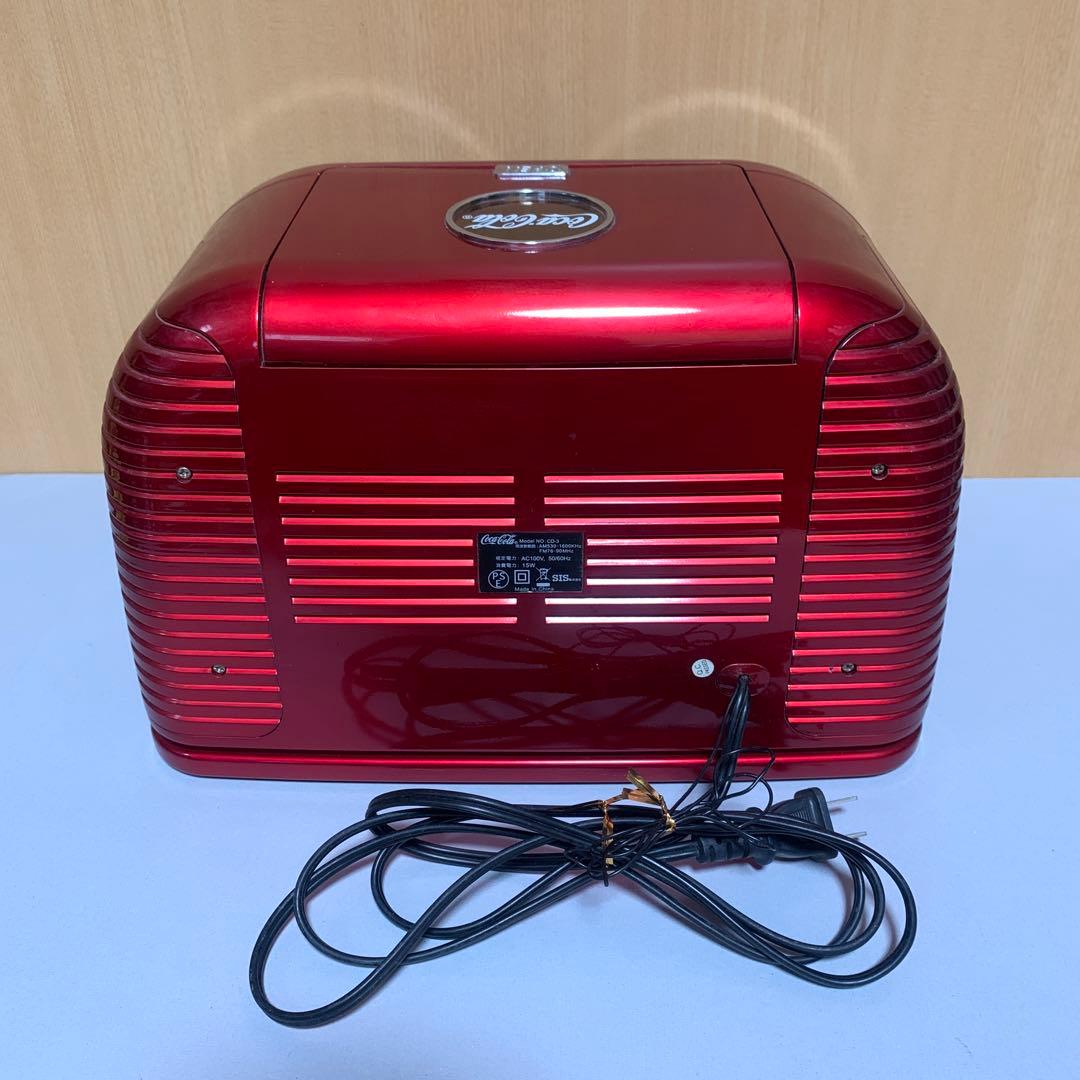 値下げしました【ジャンク】Coca-Cola CDラジオプレイヤー【希少】