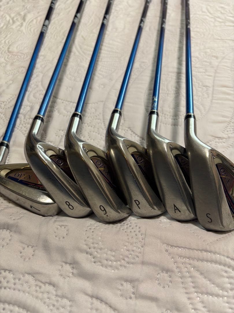 【XXIO10】レディース　アイアンセット 7-9 P A S