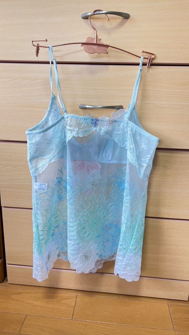 ワコール サルート 店舗限定08G 中国音楽 牡丹 キャミソールM SX タグ付