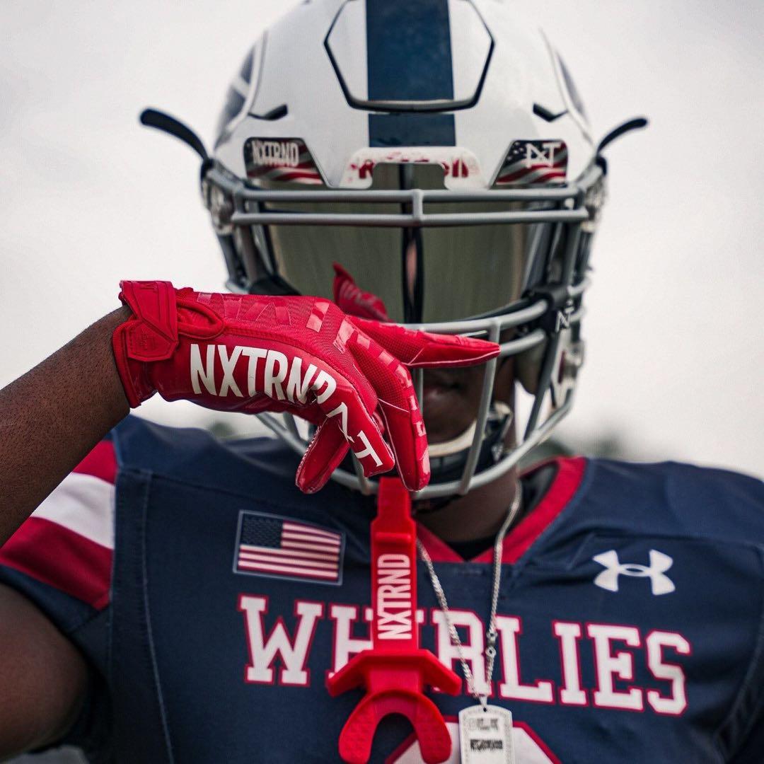 【XL】NXTRND G1 アメフト グローブ レッド