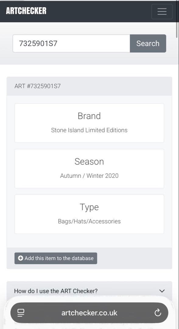 Supreme × STONE  20AW ワンショルダーバッグ