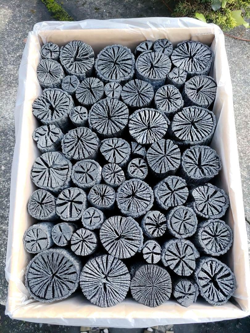 hatsuhototogisu2箱【 伊予の切炭 】約6kg 約7.5cm