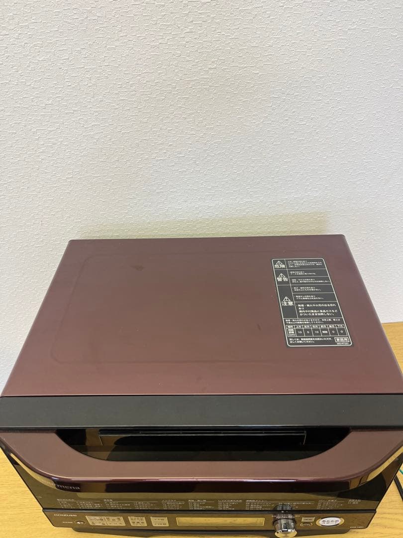 コイズミ 2019年製 オーブンレンジ KOR-1801/R(レッド)