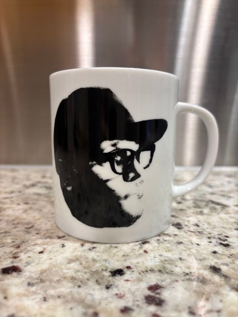 Ricky Powell 裏に直筆サイン入りマグカップ