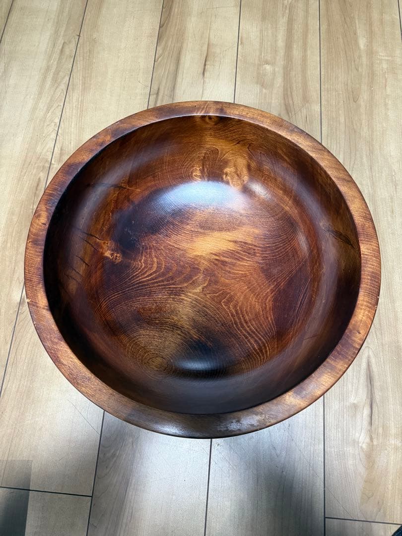 天然木製 漆塗り 蕎麦打ち 手打ち道具 こねばち 鉢 皿 巨大 大型 業務用