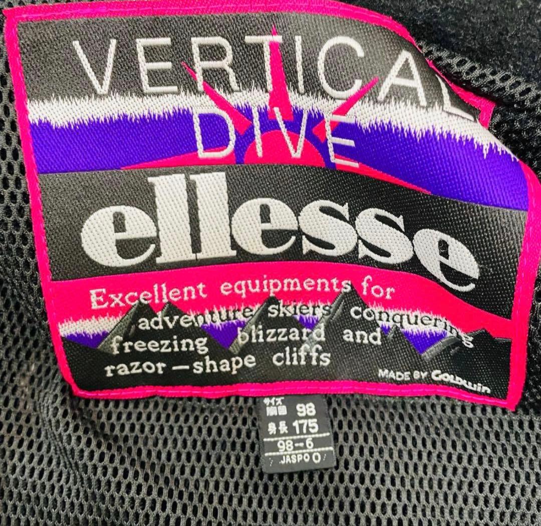 エレッセ スキーウェア 上下セット Lサイズ イエロー ゴールドウイン製