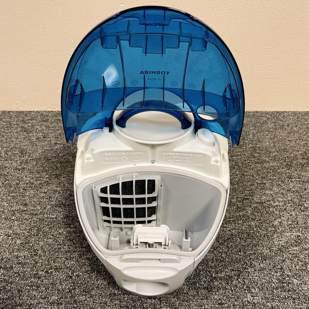 【良品】TOSHIBA 紙パック　掃除機 VC-PC6A(L) 2017年製