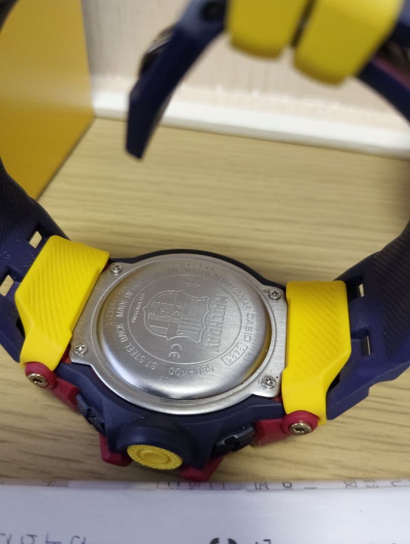G-SHOCK GBD-100BAR-4JR MATCHDAY バルセロナ 美品