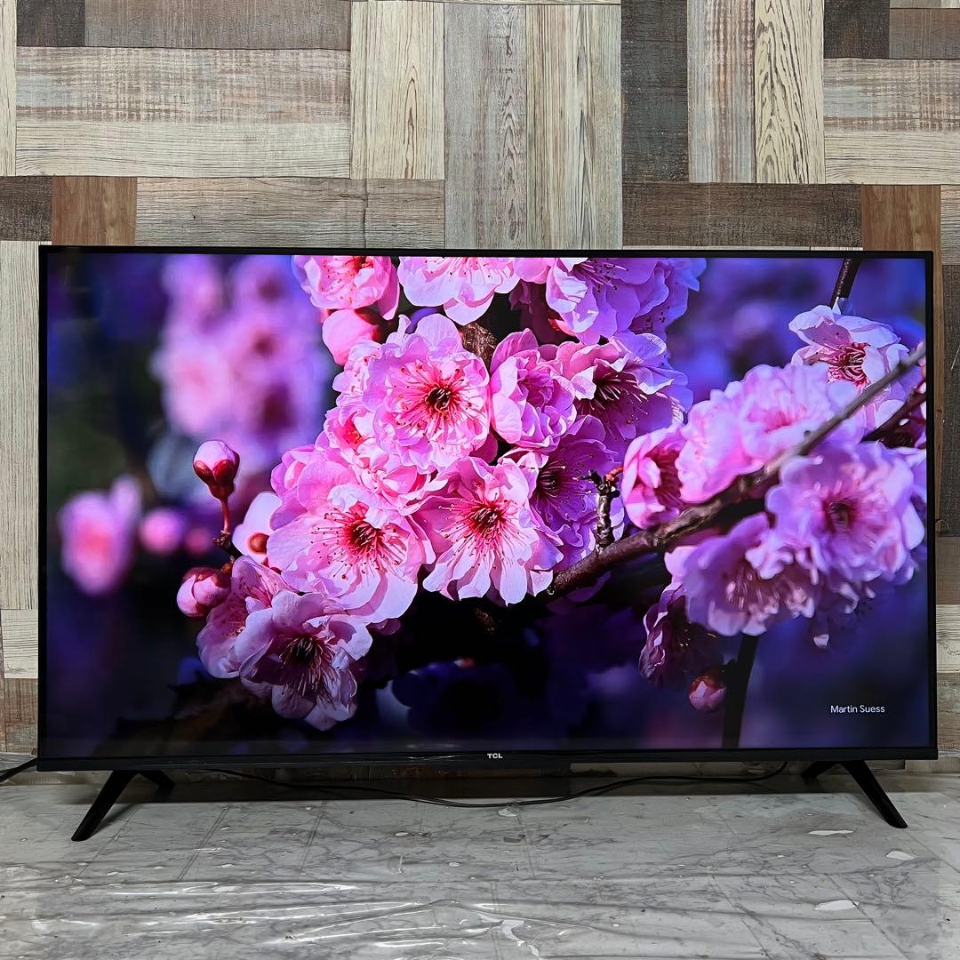 全国送料込❣️昨年購入TCL 43V型 4K Google TV チューナーレス