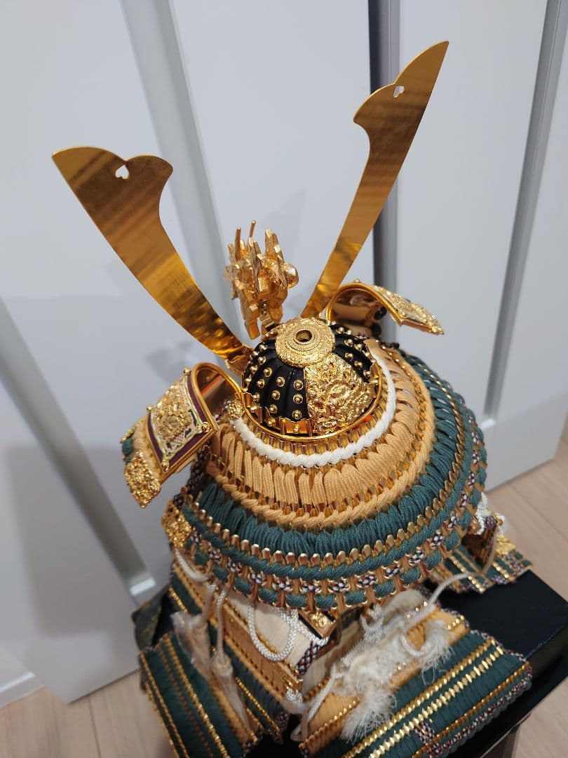 五月人形　平安 翠雲　御鎧飾り　高さ約82cm　甲冑