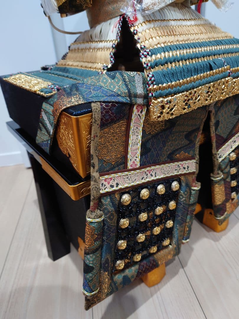 五月人形　平安 翠雲　御鎧飾り　高さ約82cm　甲冑