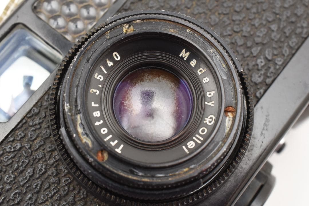 ROLLEI ローライ B35 40mm/ｆ3.5 ブラック フィルムカメラ