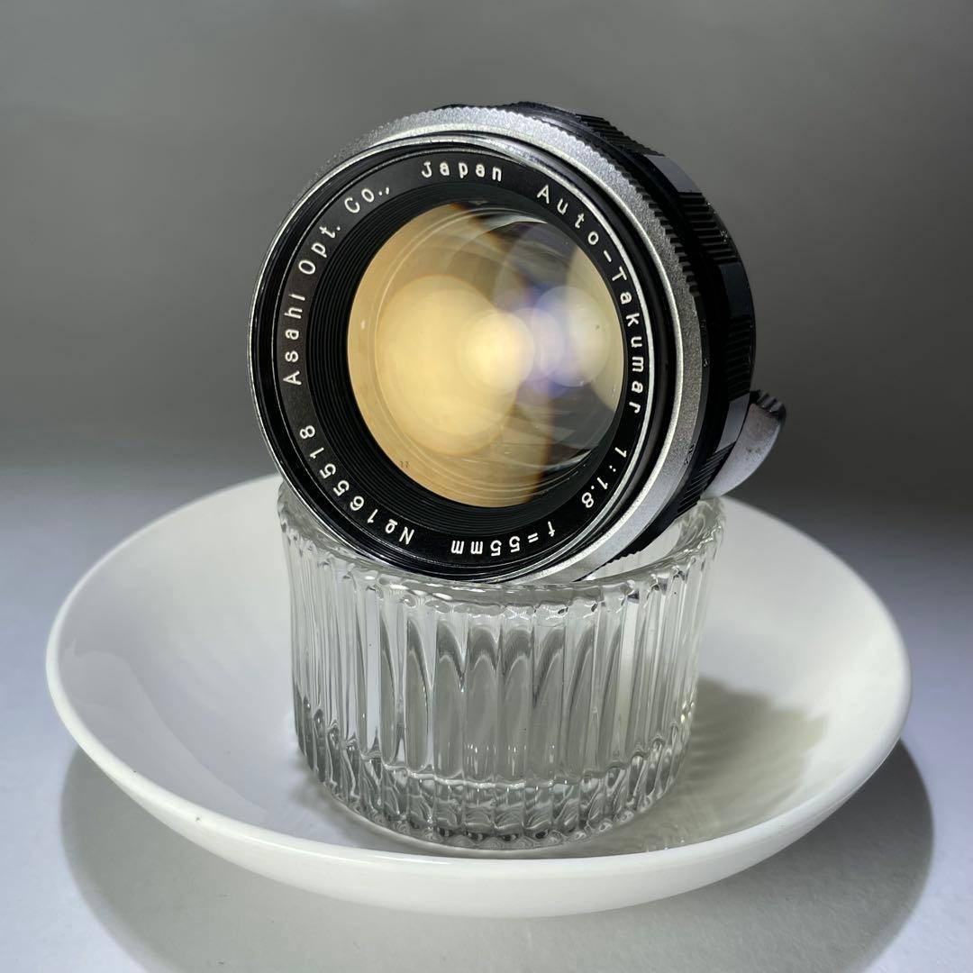 PENTAX auto takumar 55mm f1.8 ゼブラ m42