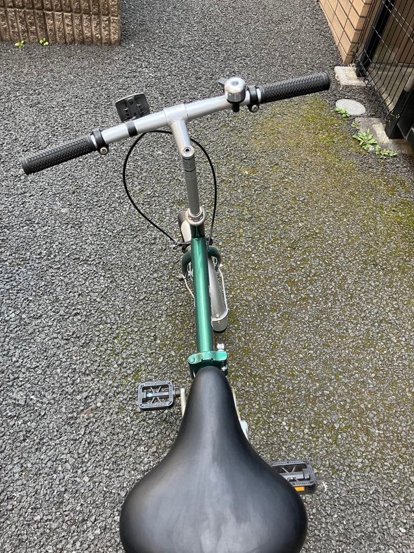 365 ミムゴ　折りたたみ自転車 グリーン