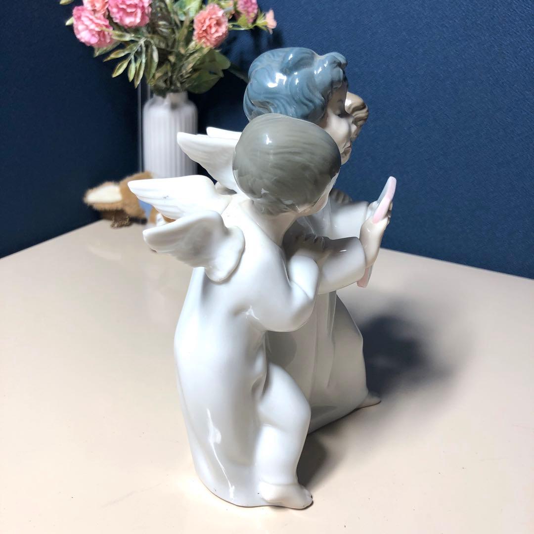 希少 リヤドロ 天使のコーラス 置物
