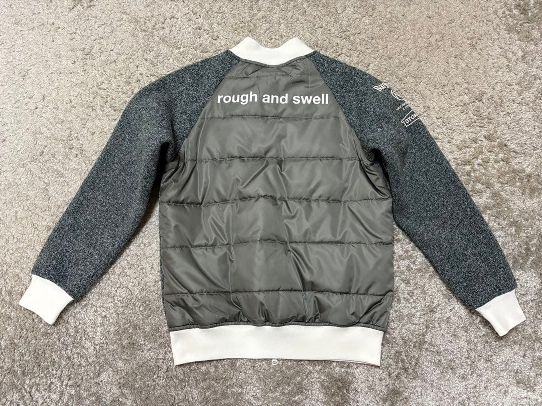 rough and swell・ラフ&スウェル⚫︎防寒ジップジャケットSグレー系