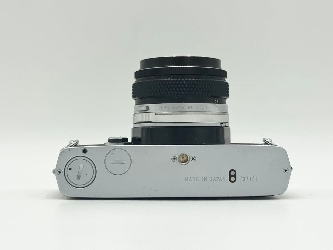 【整備品】OLYMPUS OM-2N フィルムカメラ動作確認済み　広角レンズ