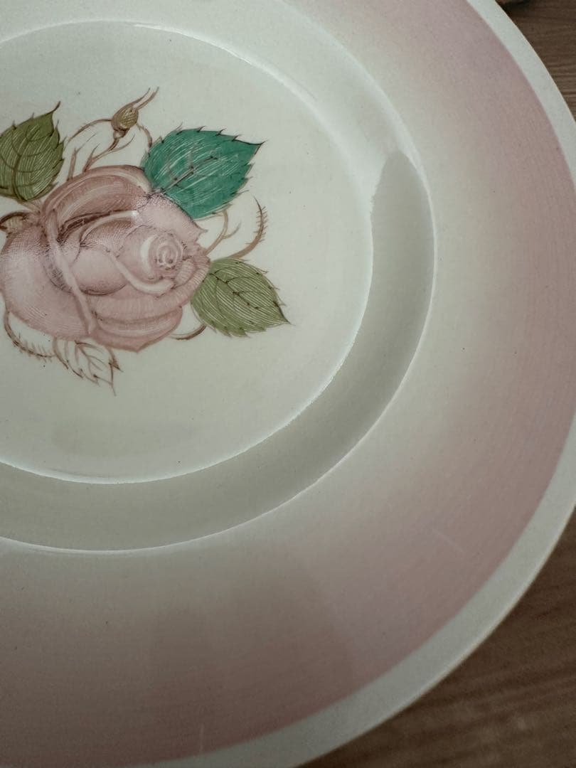 スージークーパー　パトリシアローズ　ピンク　プレート　17㎝　５枚セット