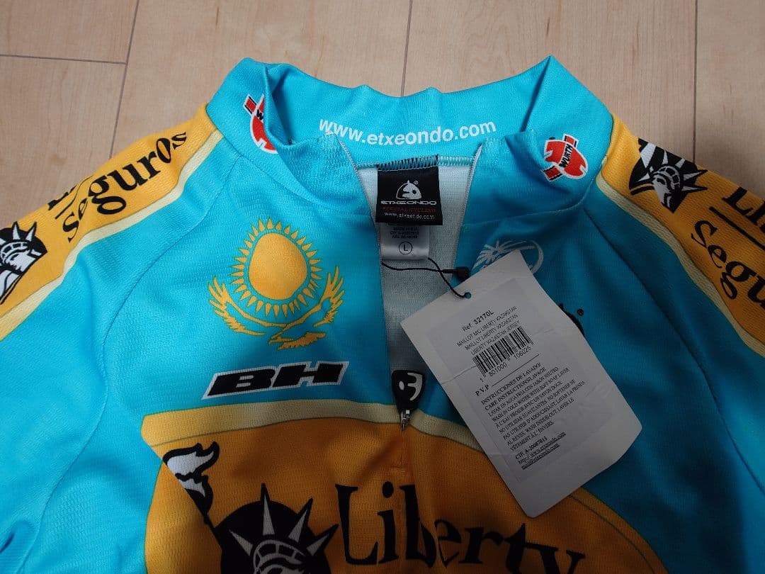 【新品】Liberty Seguros サイクルジャージ 上下セット サイズL