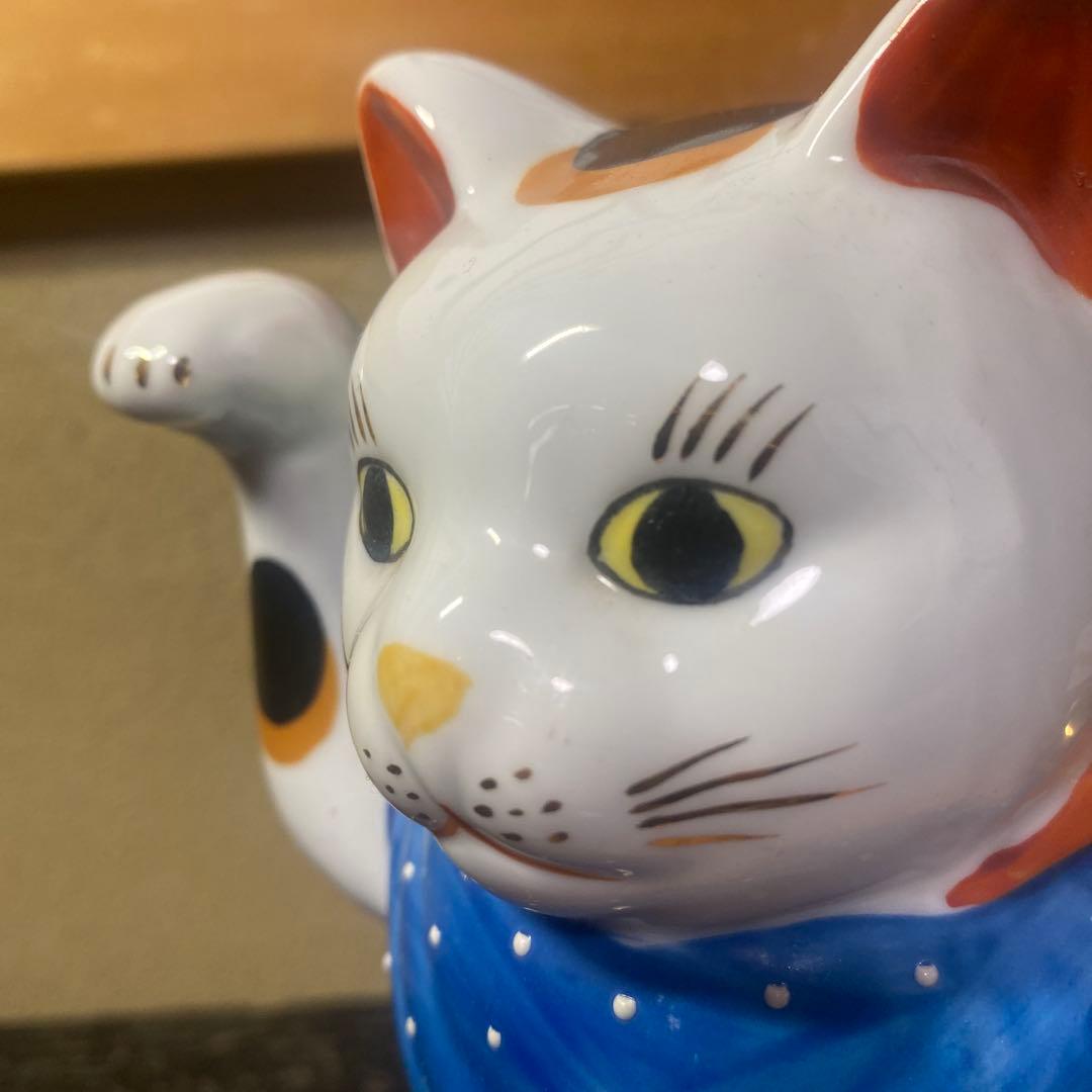 ブルー招き猫【中】