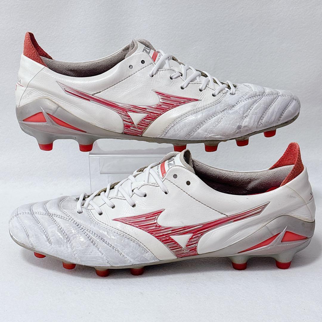 モレリアネオ 4 JAPAN 27.5cm ホワイト　レッド　限定　MIZUNO