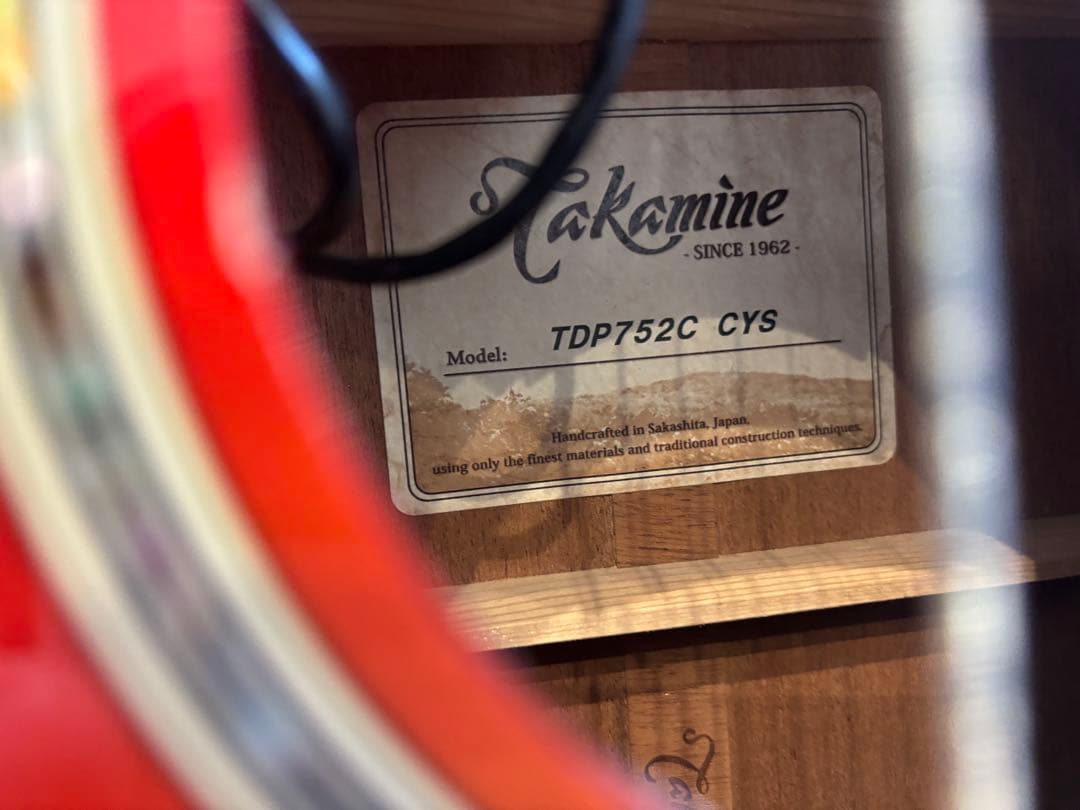 Takamine TDP752C CYS エレアコギター