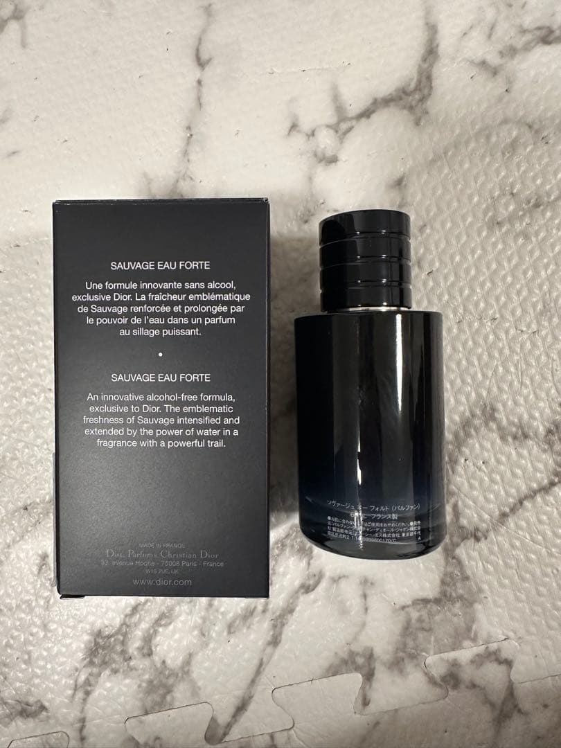 Dior SAUVAGE EAU FORTE 60ml アルコールフリー