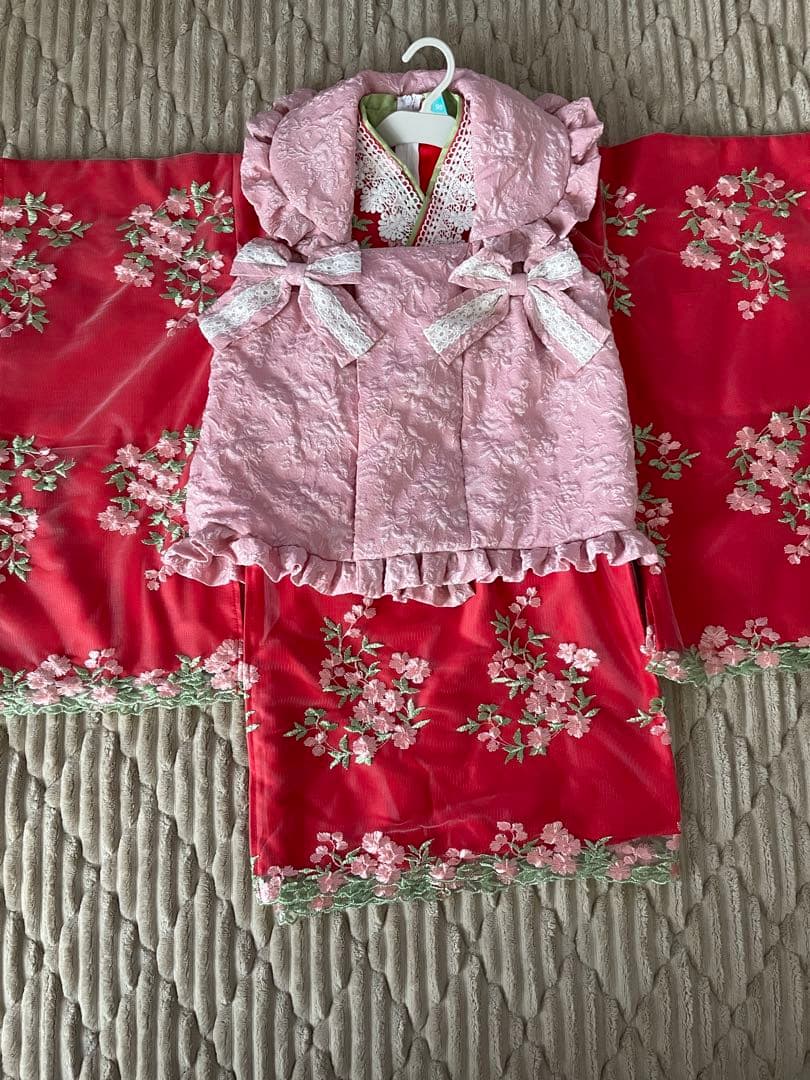 キャサリンコテージ　七五三　着物　スリッポン・バッグ・髪飾り・靴下セット