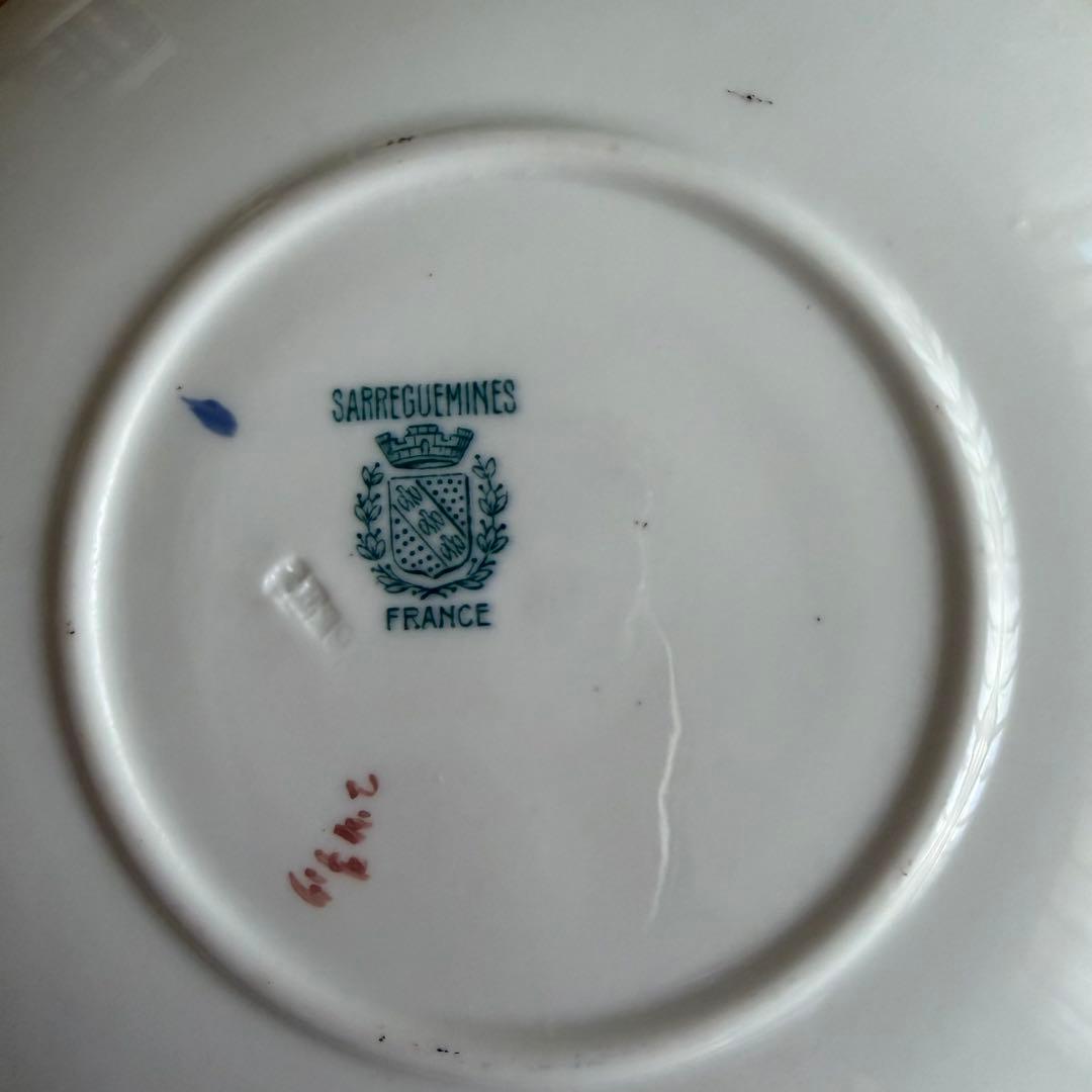 アンティーク サルグミンヌ ミントン ソーサー3枚