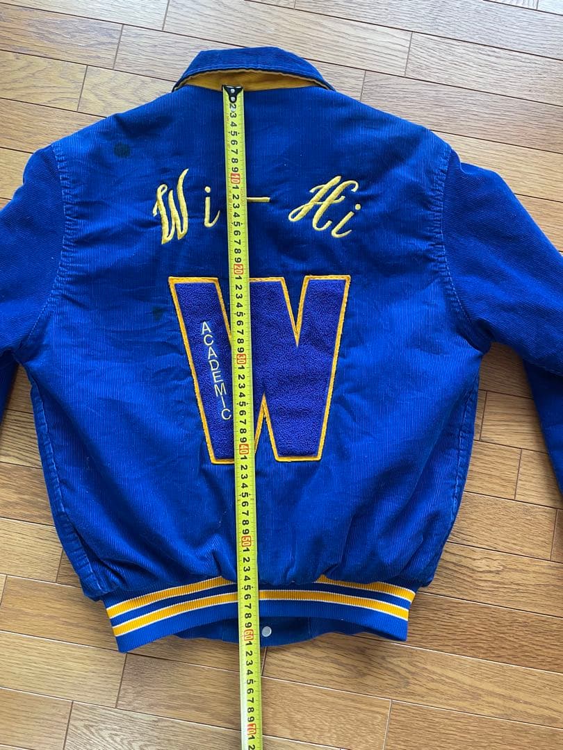 【RENNOC】コーデュロイ スタジャン ジャケット USA 製　S 古着